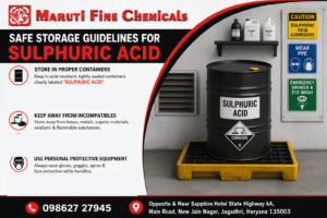 Read more about the article Safe Storage Guidelines for Sulphuric Acid Handling & Safety Tips